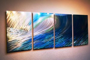 3d Abstract Metal Wall Art