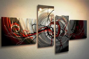 Abstract Metal Art Wall Decor
