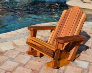 Adirondack Chairs Wood Rocking Legs