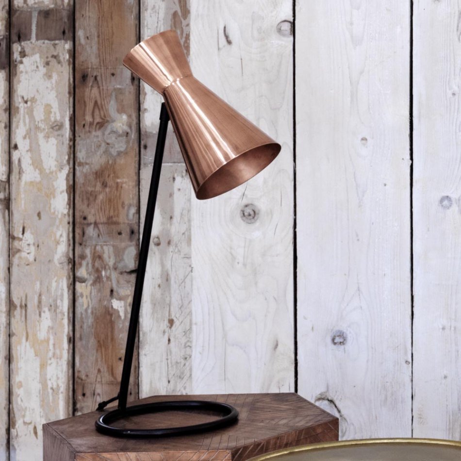 Amazing Copper Table Lamp