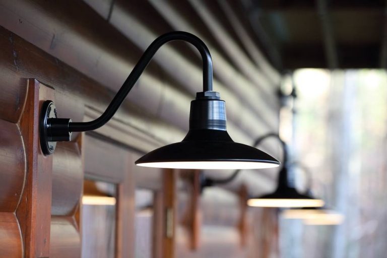 Outlet Gooseneck Light Fixture — Randolph Indoor and Outdoor Design