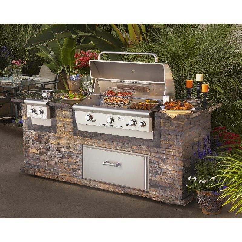 American Outdoor Built In Gas Grill