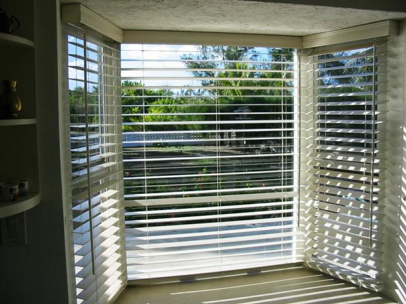 Angled Bay Window Vertical Blinds
