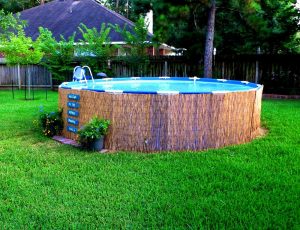 Awesome Above Ground Pool Landscaping