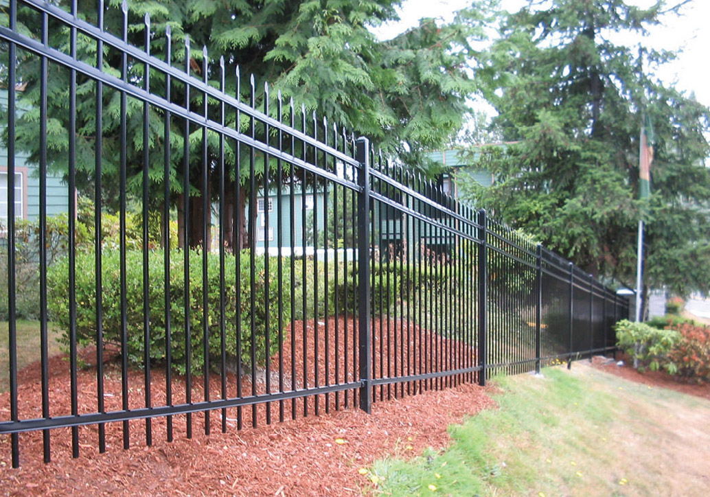How to Put Up a Black Metal Fence — Randolph Indoor and Outdoor Design