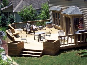 Backyard Deck Designs Small