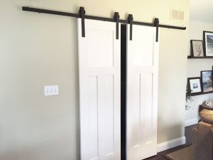 Barn Door Sliders Double