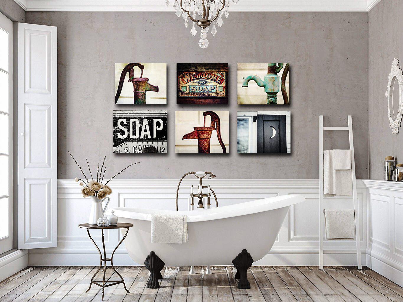 Bathroom Wall Decor Printables