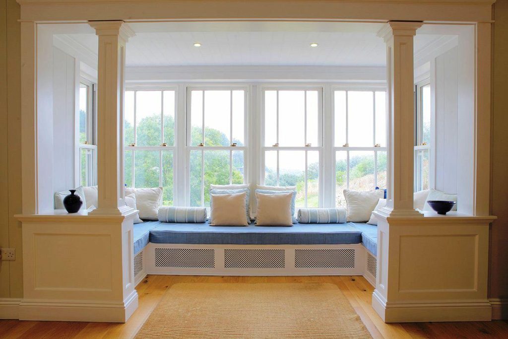 Bay Window Ideas With Window Seat — Randolph Indoor and Outdoor Design