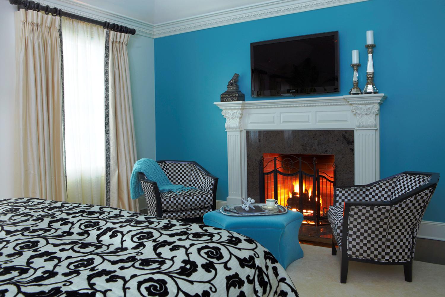 Bedroom Fireplace Wall — Randolph Indoor and Outdoor Design