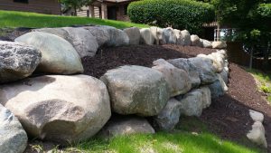 Big Boulder Retaining Wall