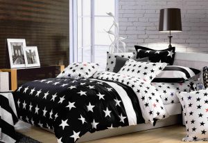 Black And White Bedding Single