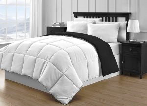 Black And White Bedspreads Double