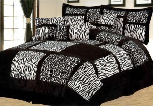 Black And White Bedspreads Full