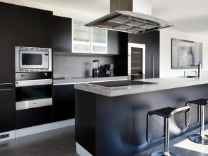 Black And White Kitchen Cabinets