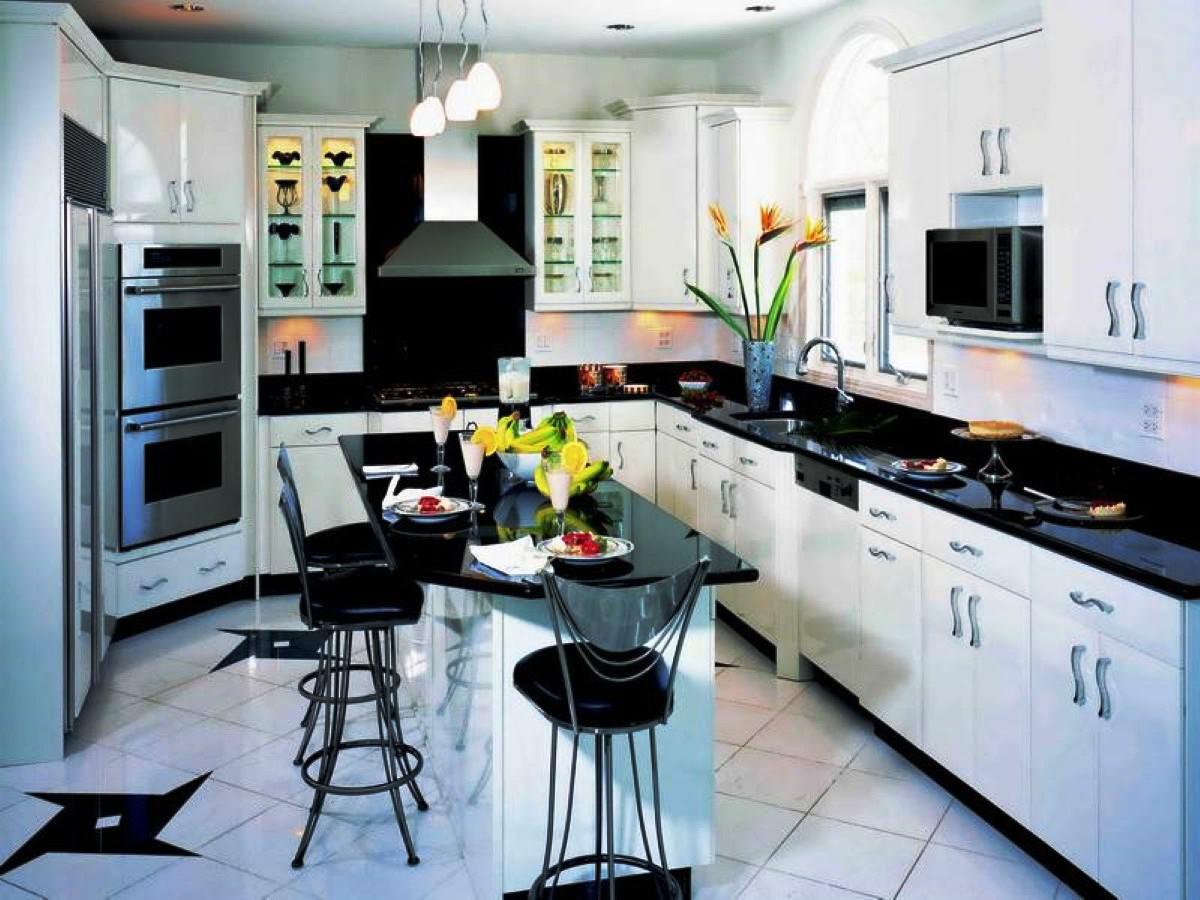 Black And White Kitchen Decor Ideas — Randolph Indoor and Outdoor Design