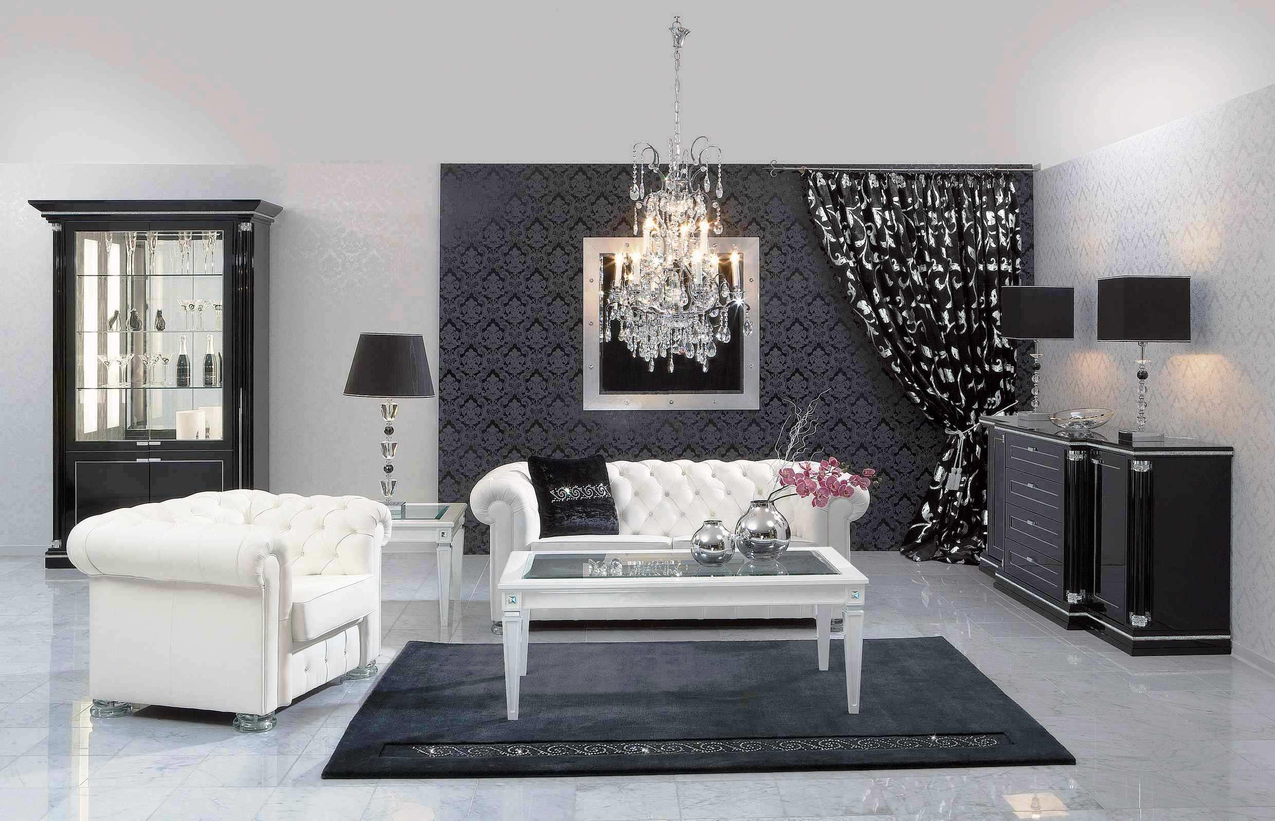 Black And White Room Decor