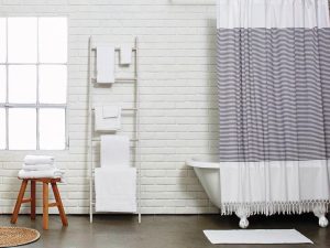 Black And White Shower Curtain Pottery Barn