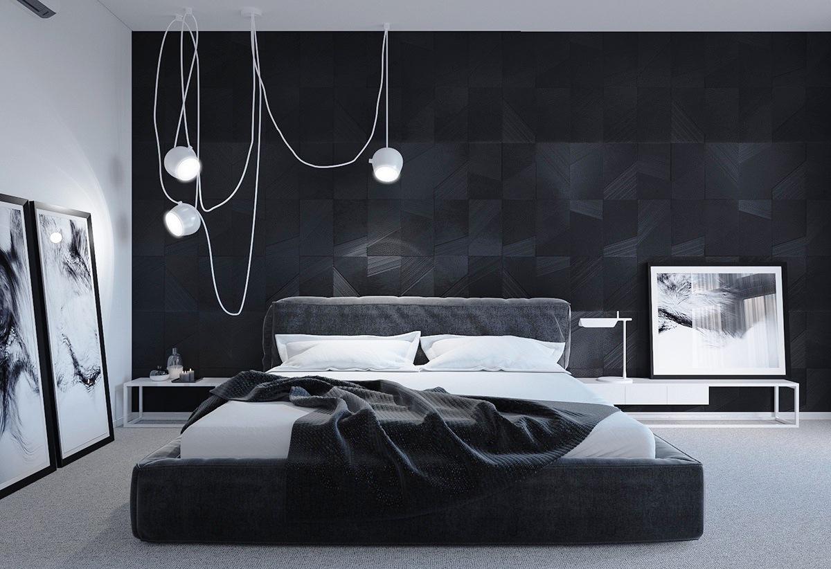 Black Bedroom Curtains — Randolph Indoor and Outdoor Design