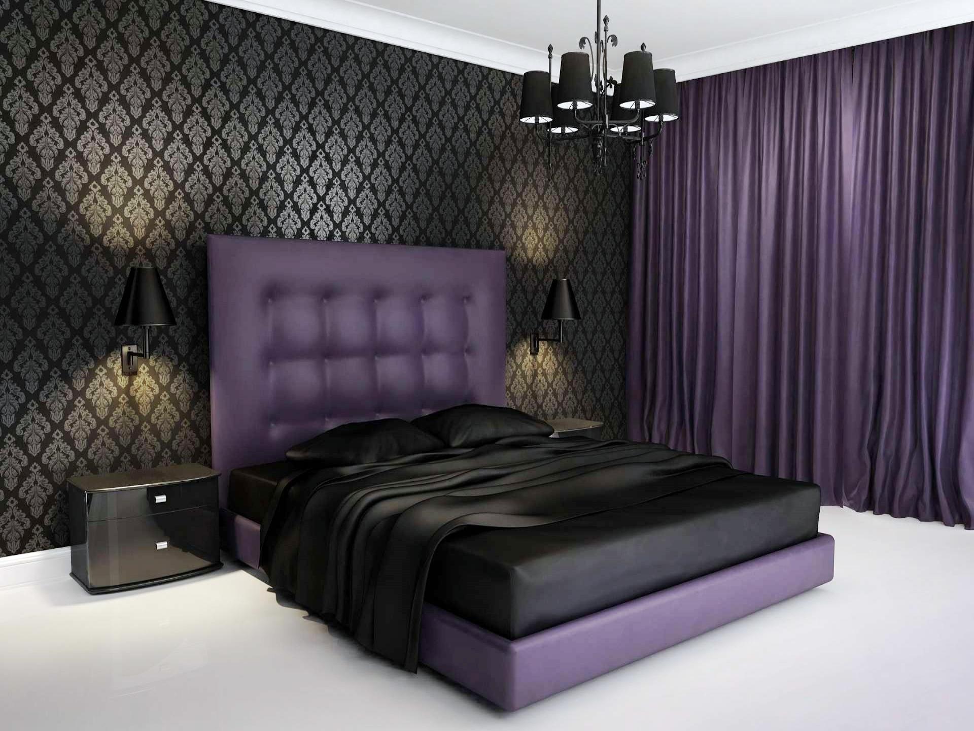 New Black Bedroom Walls Ideas