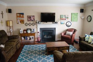 Blue And Brown Living Room Designs