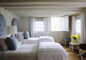 Blue And White Bedroom Curtains