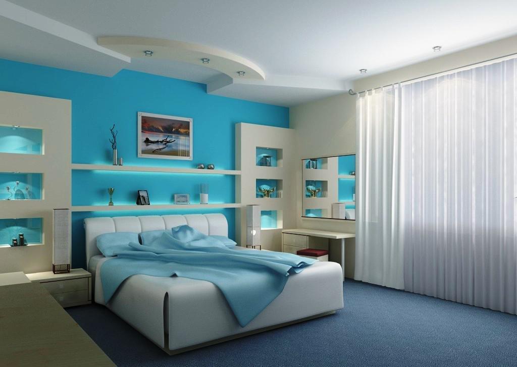 Blue And White Bedroom Ideas