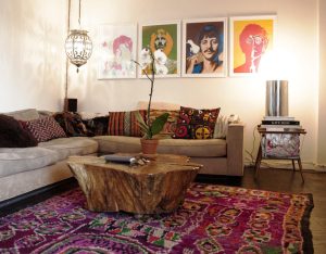 Bohemian Living Room Decor