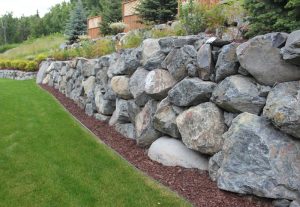 Boulder Retaining Wall Concept