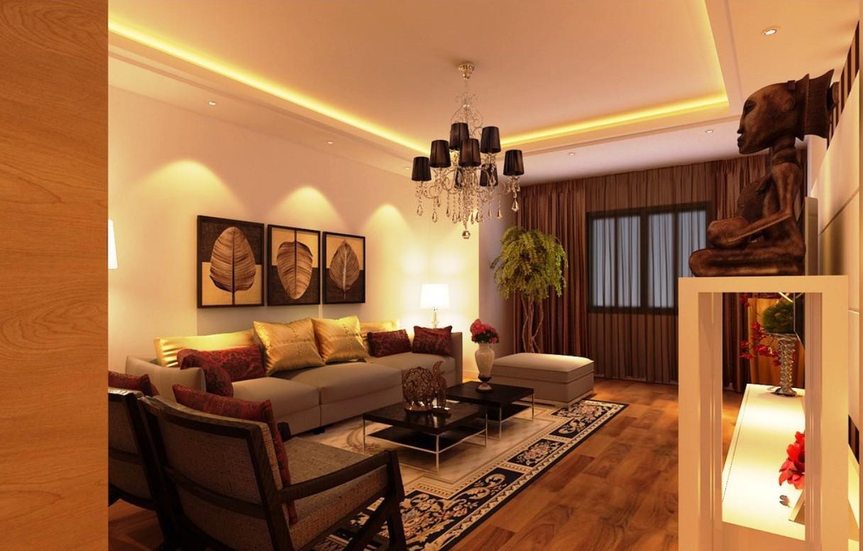 Brown Orange Living Room Ideas