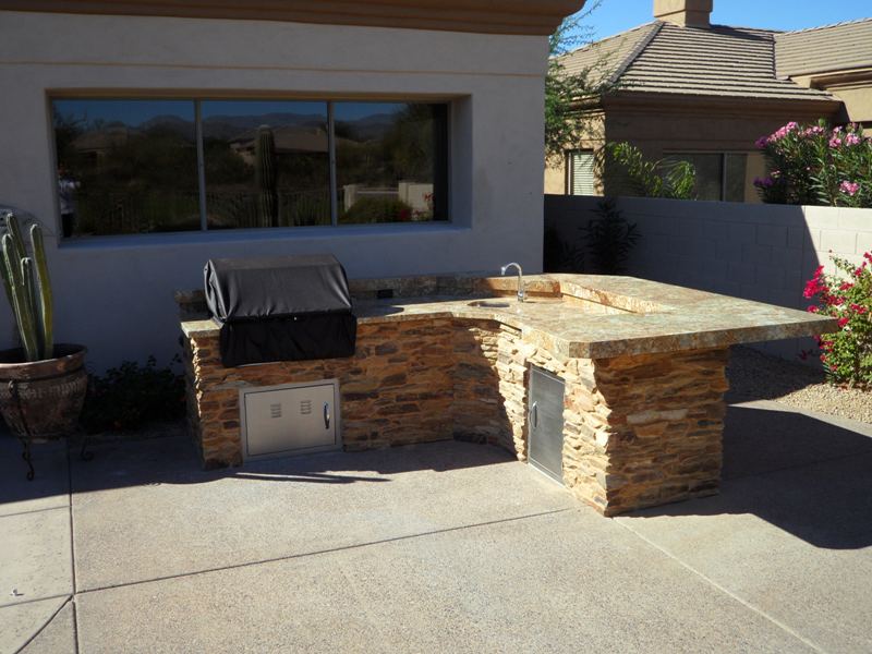 Built In Gas Grill In Scottsdale