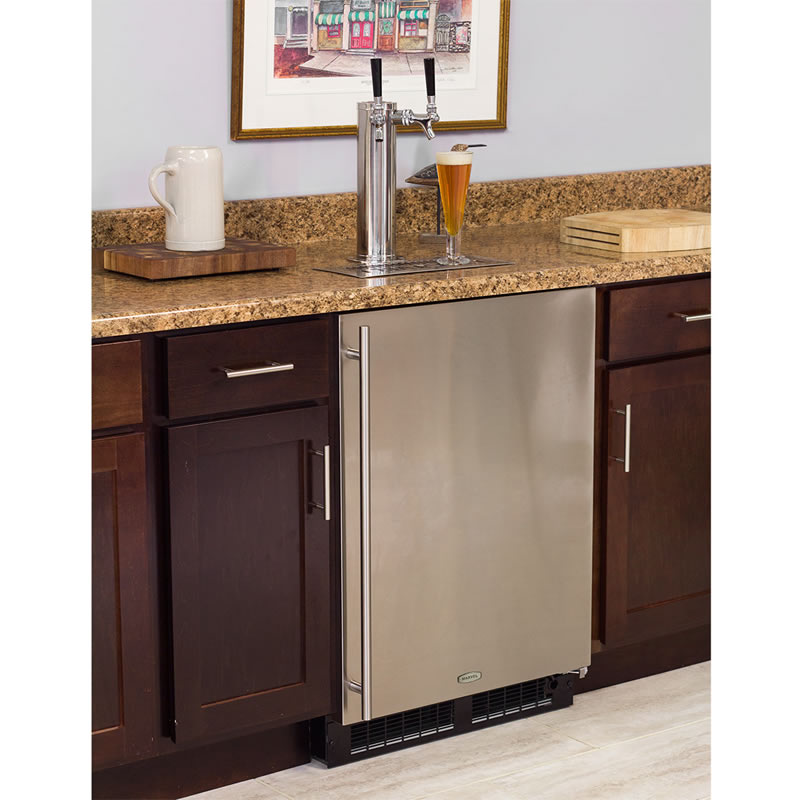 Built In Kegerator Stainless Steel — Randolph Indoor and Outdoor Design