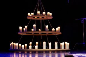 Candle Chandelier Diy