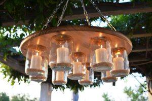 Candle Chandelier Outdoor