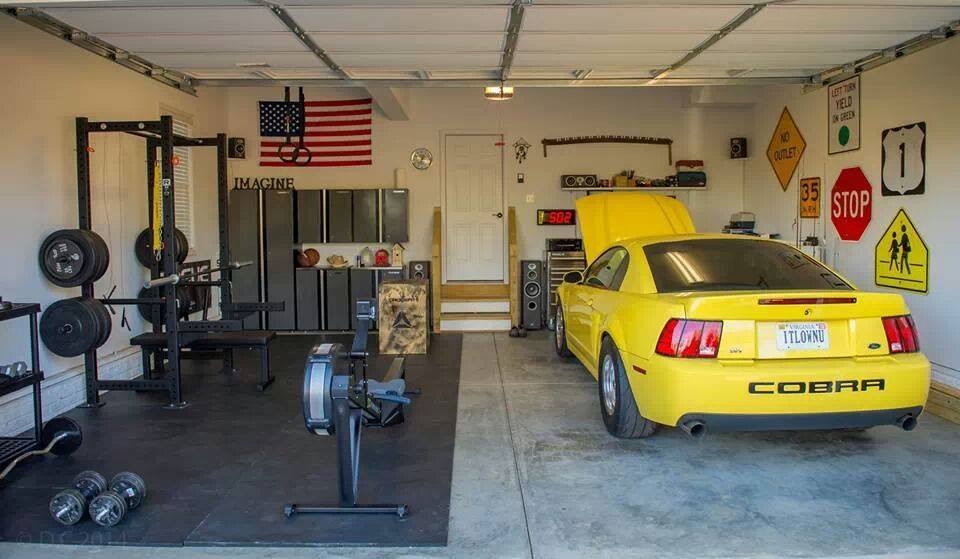 Garage Gym Ideas Space — Randolph Indoor and Outdoor Design
