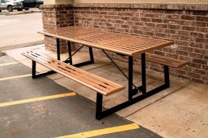 Coated Metal Picnic Tables
