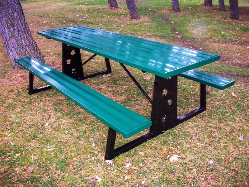 Commercial Metal Picnic Tables