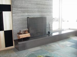 Concrete Fireplace Mantel