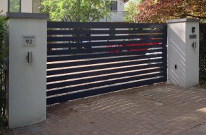 Contemporary Automatic Driveway Gates