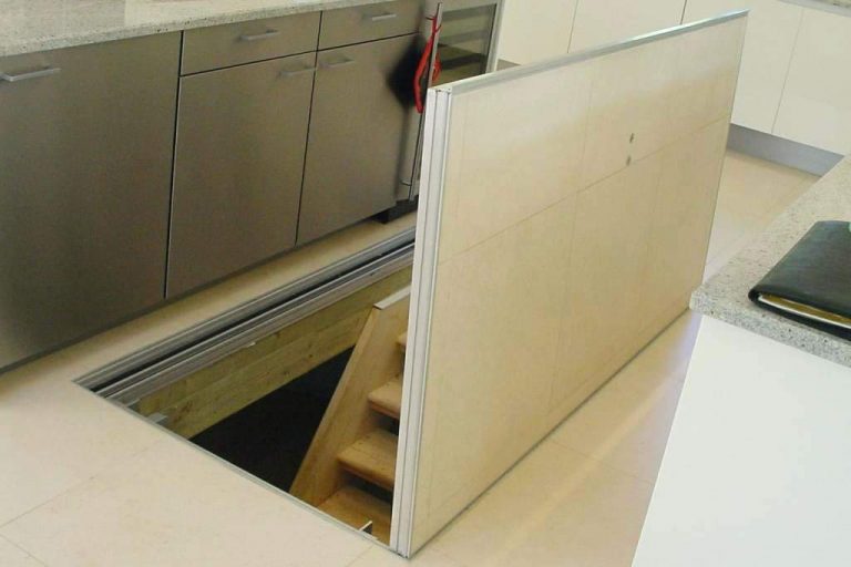 Crawl Space Access Door Modern — Randolph Indoor and Outdoor Design