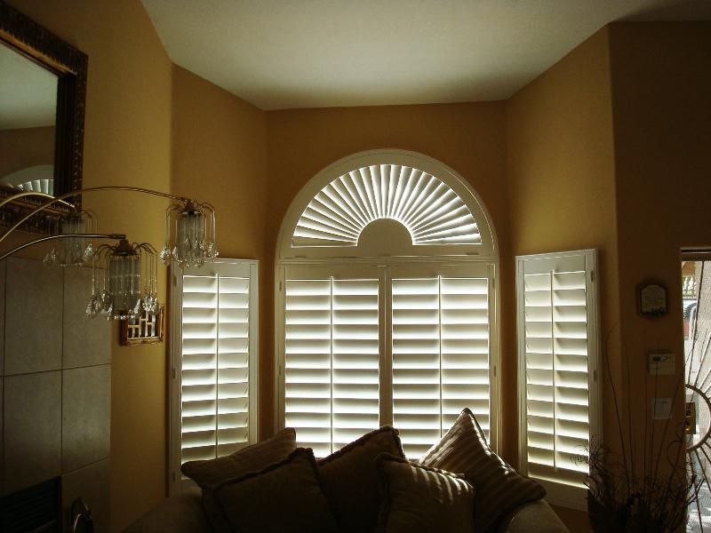Custom Arched Window Blinds