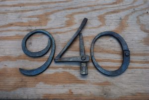Decorative House Numbers Hand Crafted