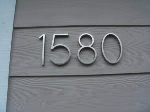 Decorative House Numbers Modern