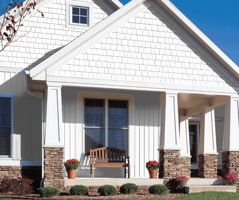 Garage Board and Batten Vinyl Siding — Randolph Indoor and Outdoor Design