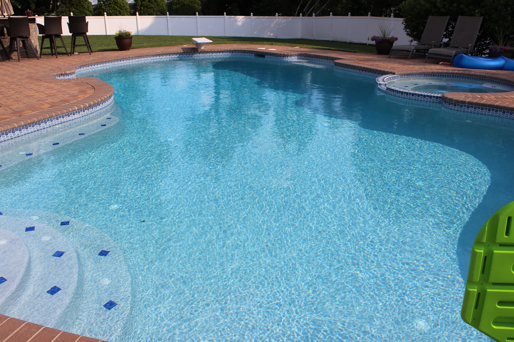 Diamond Brite French Grey Pool — Randolph Indoor and Outdoor Design