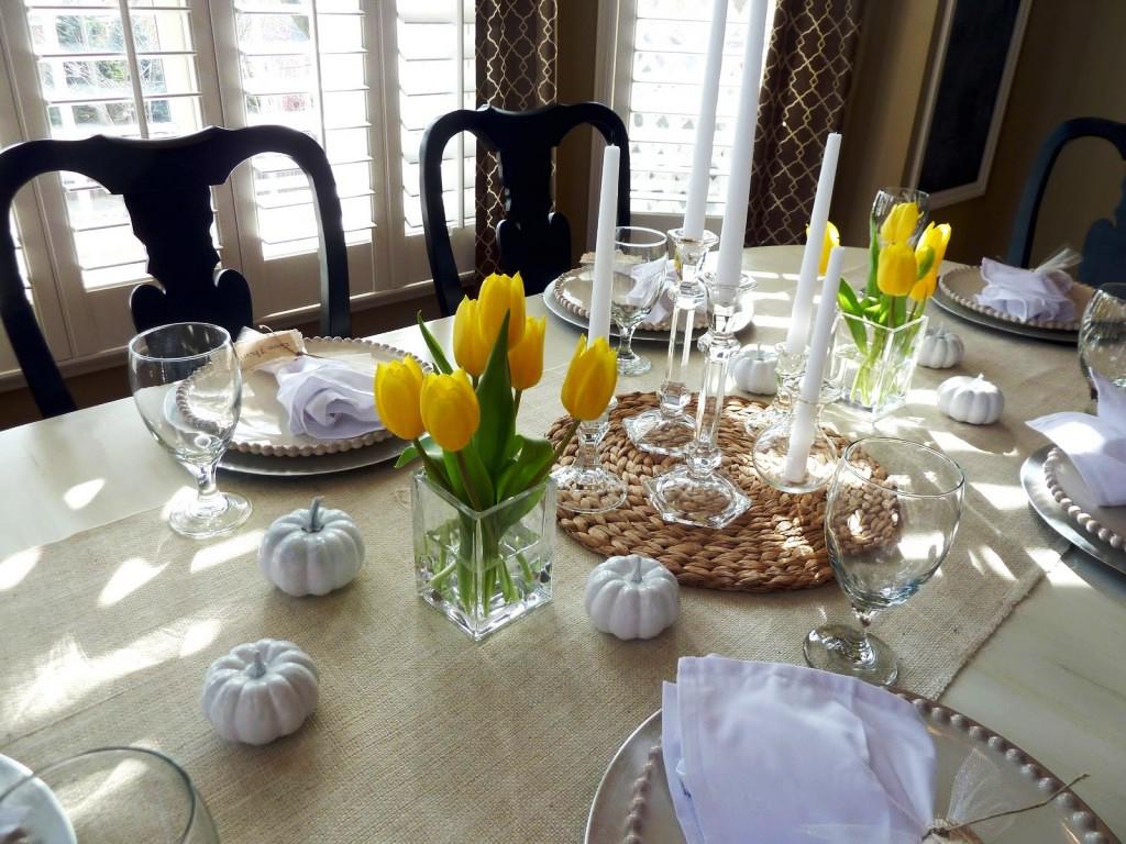 Dining Table Centerpieces Candles