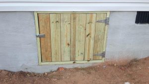 Diy Crawl Space Access Door