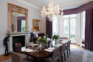 Elegant Dining Room Curtain Ideas