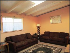 Exposed Beam Ceiling Basement
