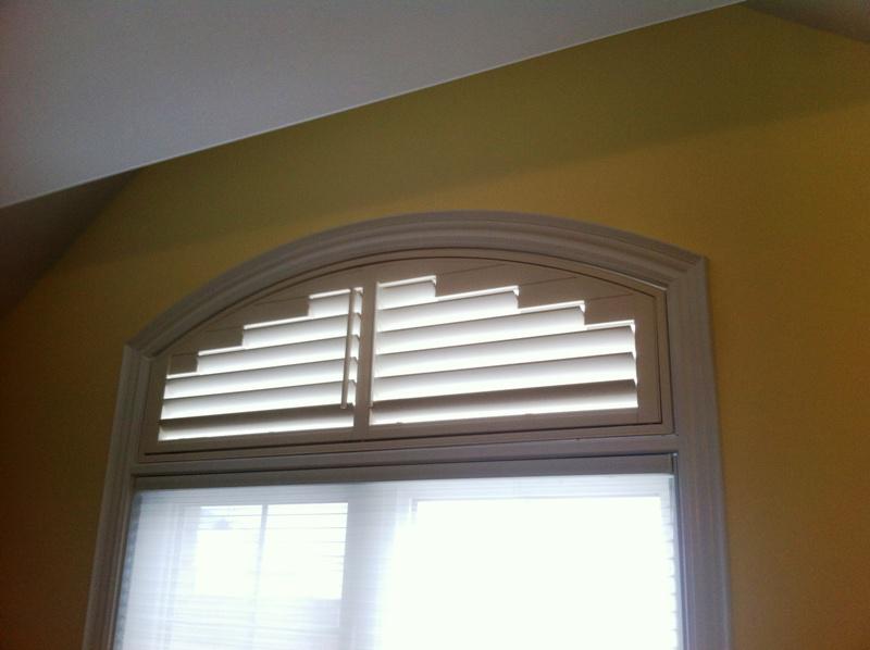 Eyebrow Arched Window Blinds